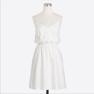 Jcrew Linen summer dress xxs offwhite